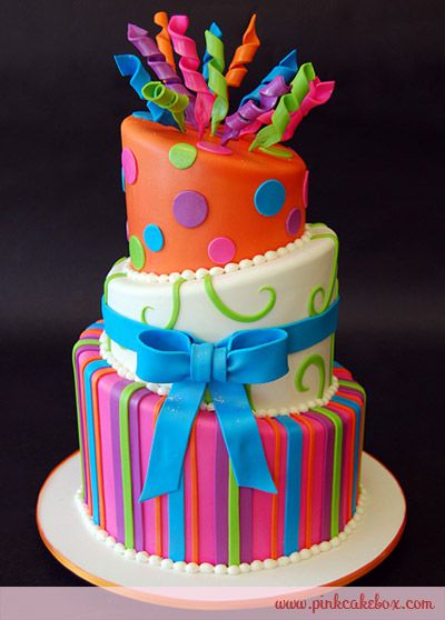 candyland theme cake