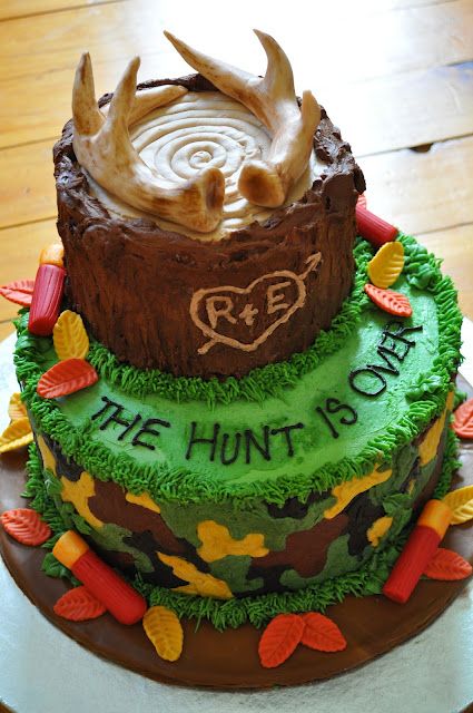 hunter birthday cake