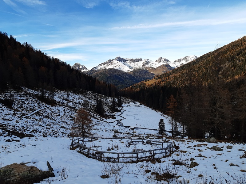 Val Caldenave vista dal rifugio Caldenalve