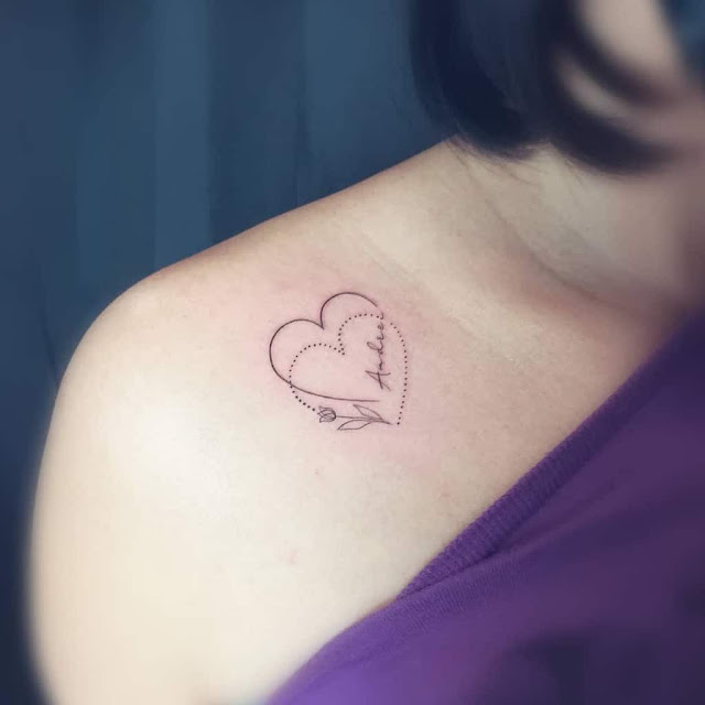 Tatuagens femininas para se inspirar - 17 ideias para os ombros