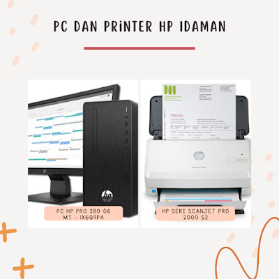 pc-dan-printer-hp-idaman