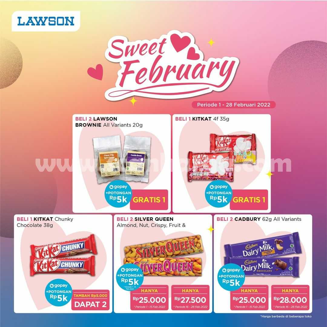 Promo LAWSON Terbaru Sweet February