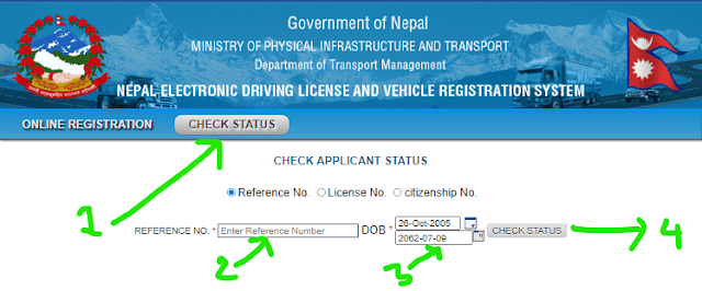 How to Apply Online Driving License Registration Form
