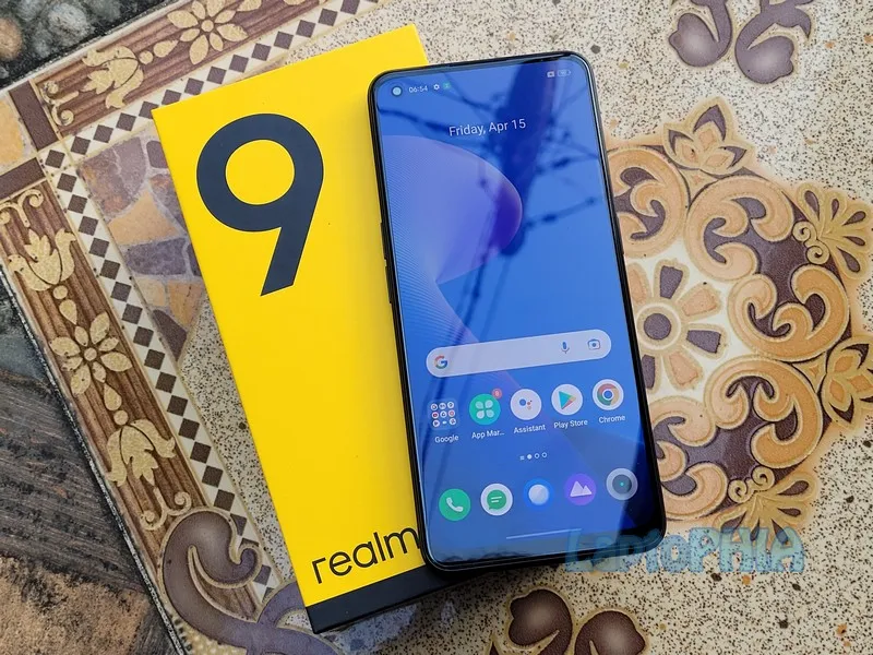 Desain Realme 9 4G