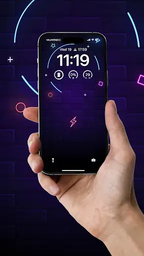 Modern and Cool Background for iOS Lock Screen