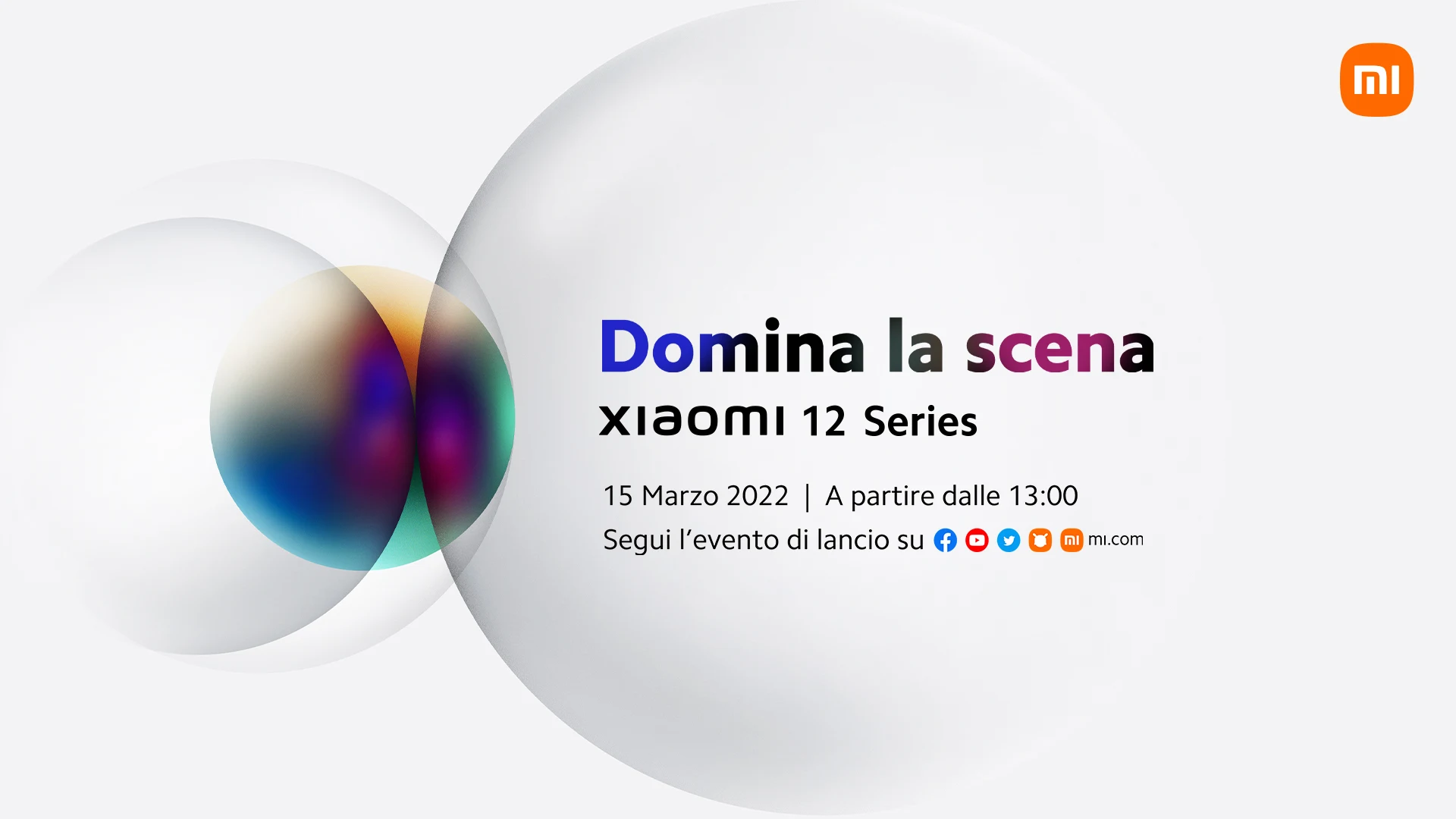 I nuovi top di gamma Xiaomi 12 disponibili in Italia dal 15 marzo