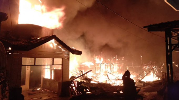 Update Kebakaran di Blangkejeren, 45 Rumah Warga Ludes Terbakar