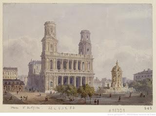 Название :  [Place Saint-Sulpice] : [dessin] / Gobaut Автор  :  Gobaut, Gaspard (1814-1882). Dessinateur Дата издания :  18..