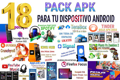 Pack 18 APK para Dispositivo Android
