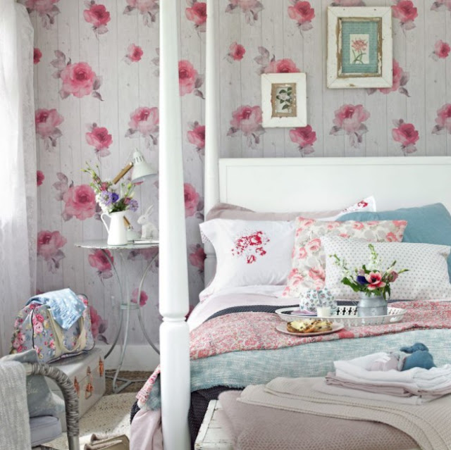 shabby chic bedroom decorating ideas