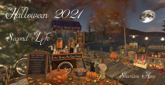 Halloween in Second Life 2021 (Slideshow)