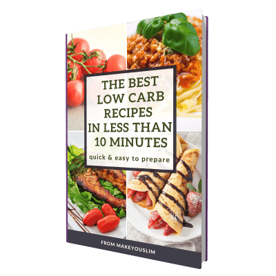 The best Low Carb Recipes in less than 10 minutes free book