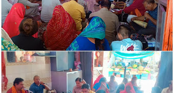 श्री बालाजी मंदिर मे संगीतमय सुंदरकांड का हुआ आयोजन।