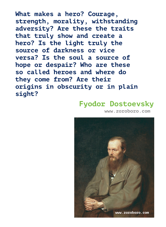 Fyodor Dostoevsky Quotes, Fyodor Dostoevsky Books Quotes, Crime and Punishment, The Brothers Karamazov & The Idiot Quotes. Fyodor Dostoevsky