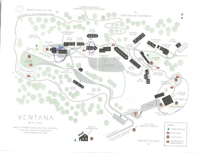 Alila Ventana Big Sur Map