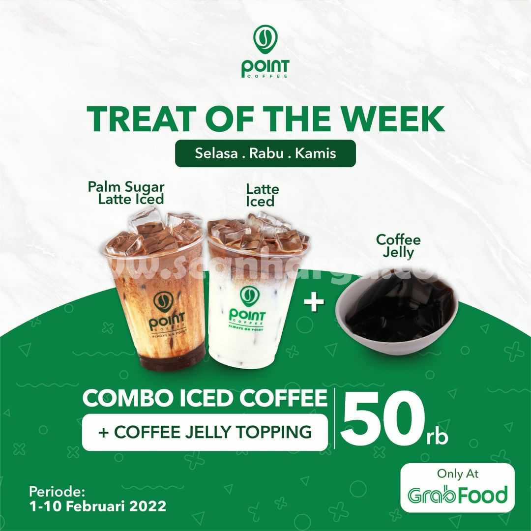 Promo POINT COFFEE Treat of the Week 01 - 10 Februari 2022