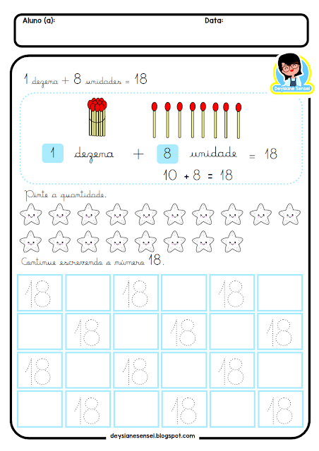 31 atividade de matematica dezena e unidade educação infantil pdf baixar e imprimir