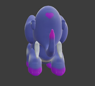 Cute Elephant rigged free 3d models