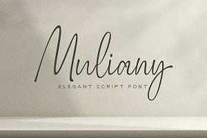 Muliany by Mhd Husaini | Mytype Studio