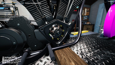 Motorcycle Mechanic Simulator 2021 game screenshot