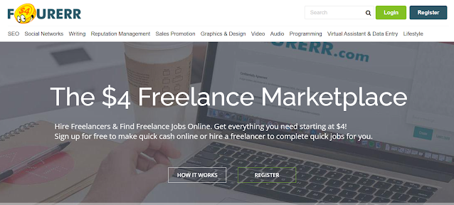 Fourerr - the $4 Freelance Marketplace