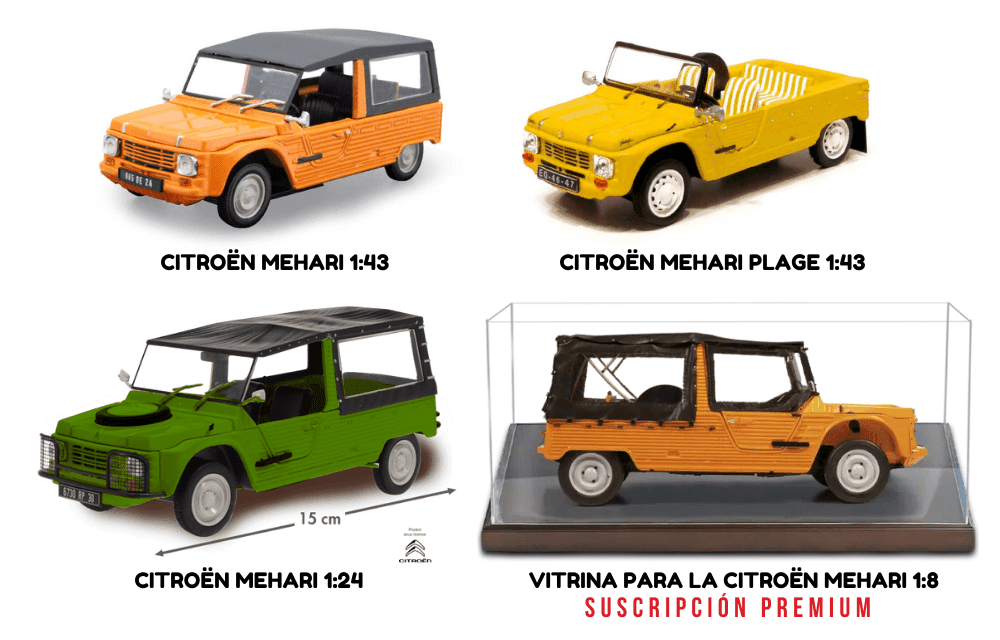 monta paso a paso la citroën mehari altaya