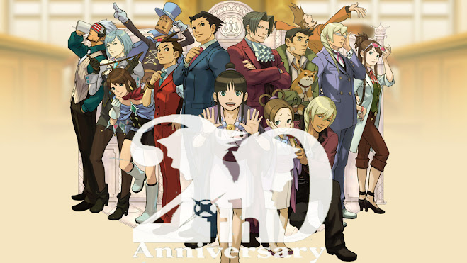 Ace Attorney 20th Anniversary Website has been launched by Capcom