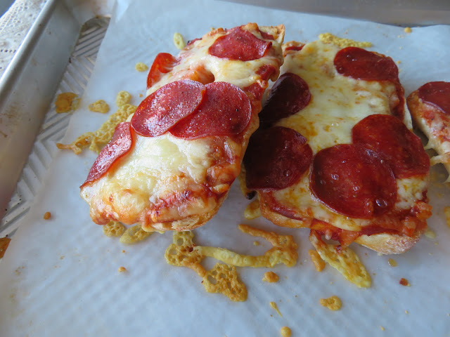 Ciabatta Pepperoni Pizza