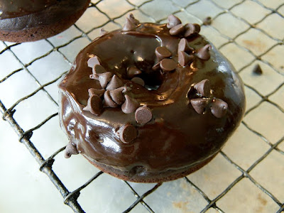 Double Chocolate Dip Donuts