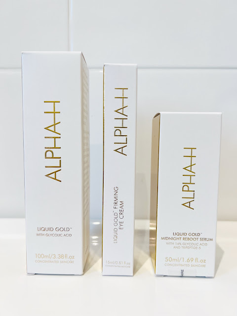 Alpha-H Skincare Liquid Gold Complexion Reboot Trilogy