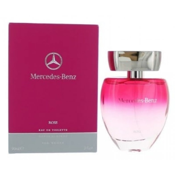 MERCEDES BENZ ROSE PARA MUJERES 90ML EDT MERCEDES BENZ