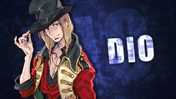 Dio Key Art by Kinu Nishimura for his Ending Achievement. K was right, this dude sucks ass.
