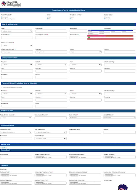 online-demat-form-global-ime-capital