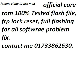 Iphone Clone 12 Pro Max Flash File Without Password Free