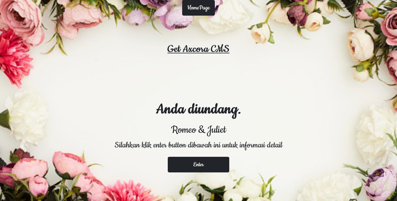 Unduh gratis free download undangan nikah online website full source code template themes