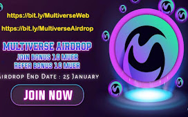 Multiverse Airdrop Upto 110 $MUER Token worth $4950 USD Free