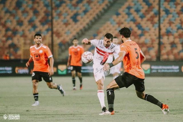 الزمالك يقع في فخ التعادل الإيجابي امام البنك الأهلي