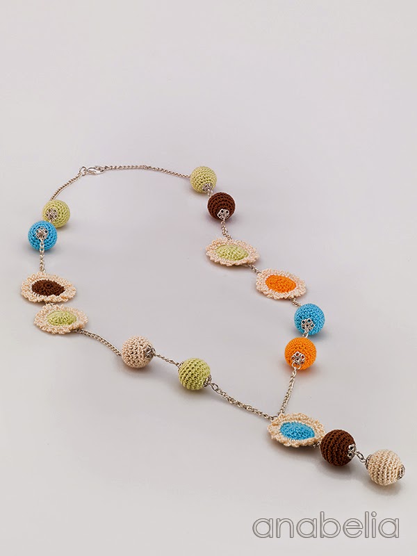 Crochet jewelry Round Up by Anabelia