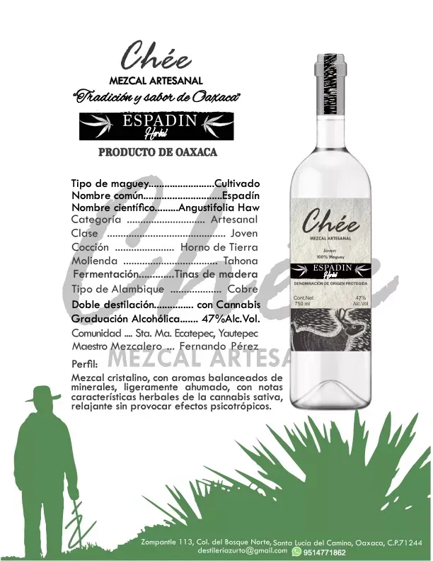mezcal de canabis