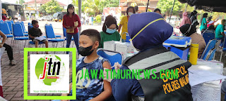 Perdana Gebyar Vaksin Untuk Anak di  Polres Malang 