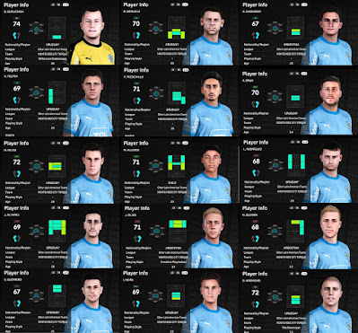 PES 2021 Montevideo City Torque Facepack by Doni