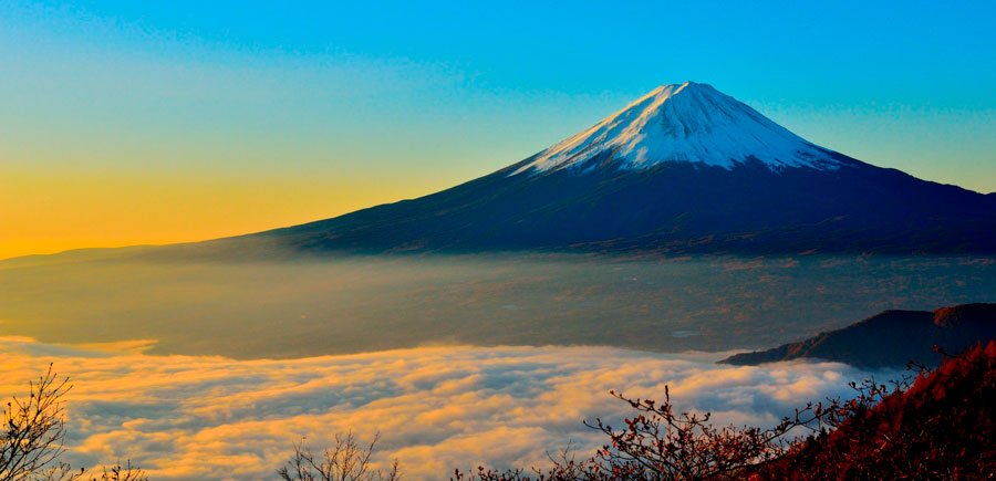 Mount Fuji Volcano Japan