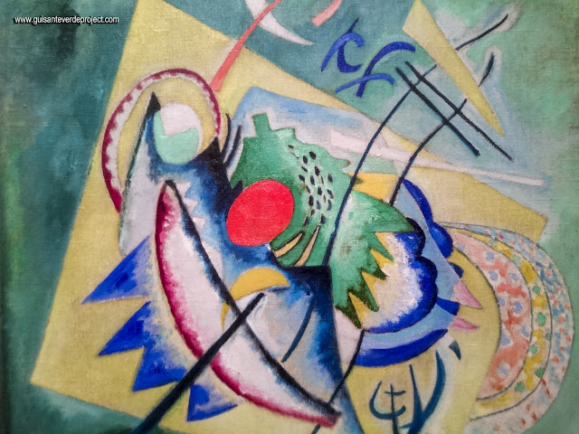 Kandinsky 'Óvalo Rojo', 1920, por El Guisante Verde Project