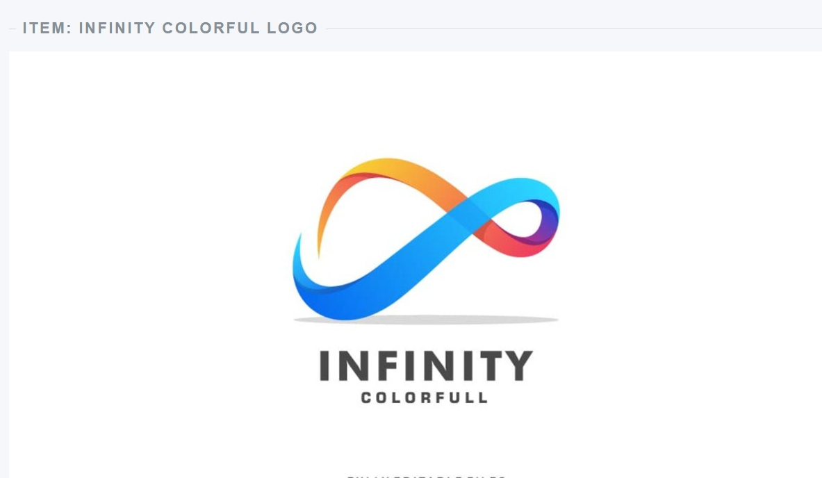 Infinity Colorful Logo Template