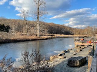 The pond at Hedden Park.