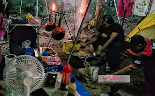 Family Camping Lagi | Versi "wild camping" di Riverside Camp, Gopeng