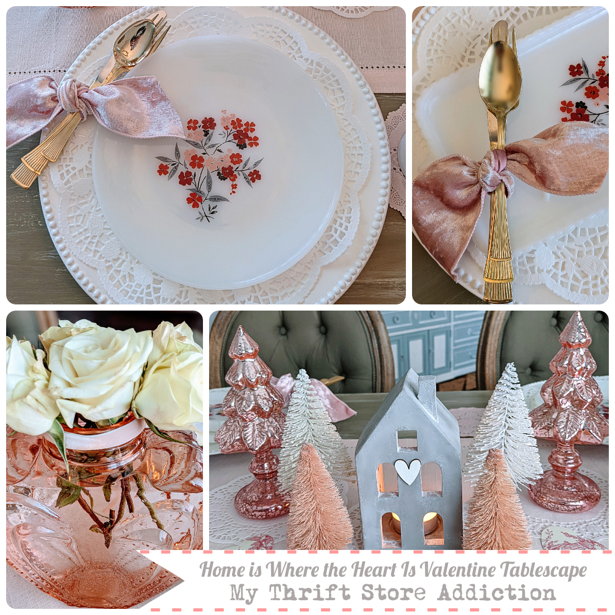 whimsical Valentine's Day tablescape