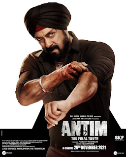 Antim Hindi Movie [2021] Leaked Online, Salman Khan Full Movie HD Available For Free Download Online on Tamilrockers, Telegram and Other Torrent Sites