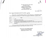 RTI Reply regarding  AAO exam 2022 - Directorate dtd 14/11/2023