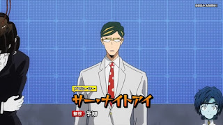 ヒロアカ アニメ 4期6話 サー・ナイトアイ Sir Nighteye CV.三木眞一郎 | 僕のヒーローアカデミア69話 My Hero Academia